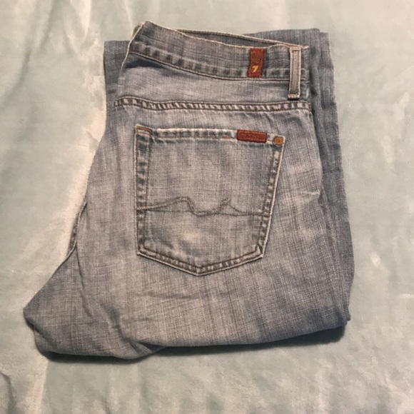 EUC Men’s 32W 7 for all mankind jeans - Picture 1 of 7